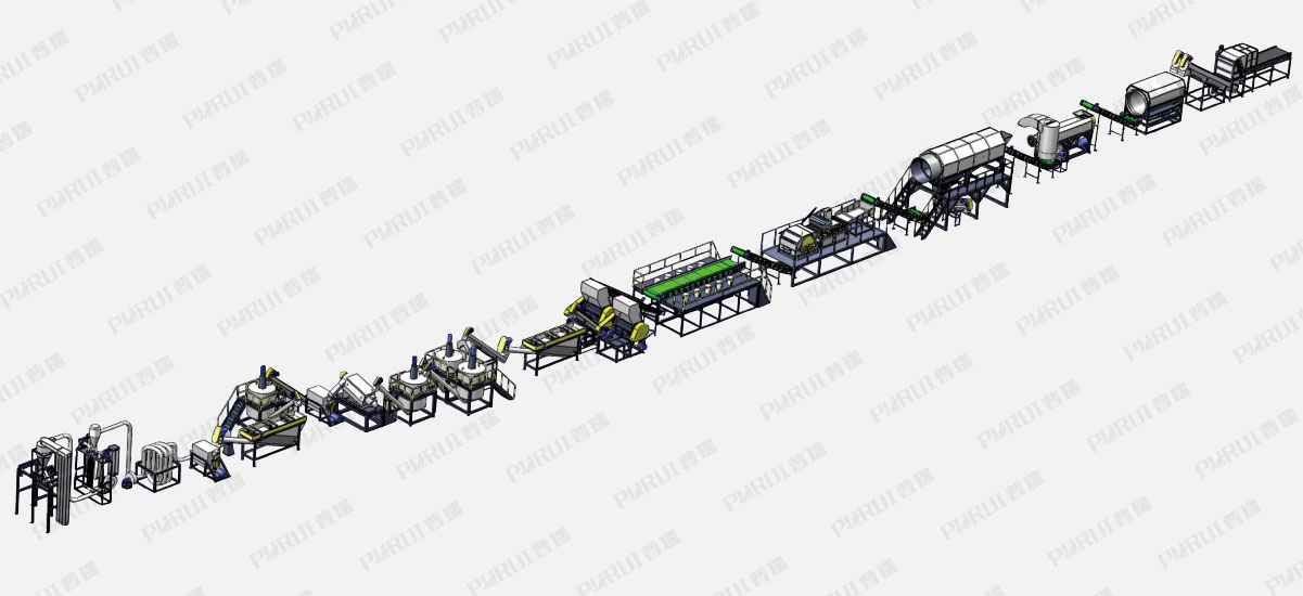 废旧塑料瓶回收清洗线