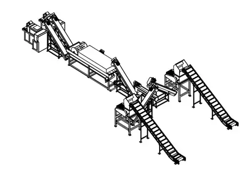 废旧薄膜回收清洗线