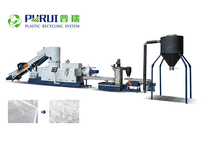 塑料薄膜回收造粒机
